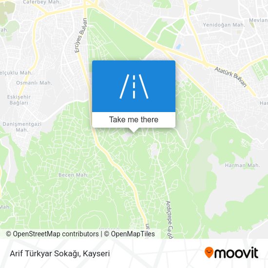 Arif Türkyar Sokağı map