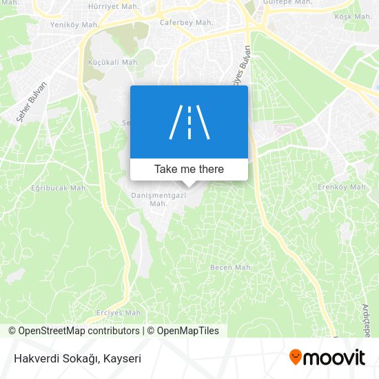 Hakverdi Sokağı map