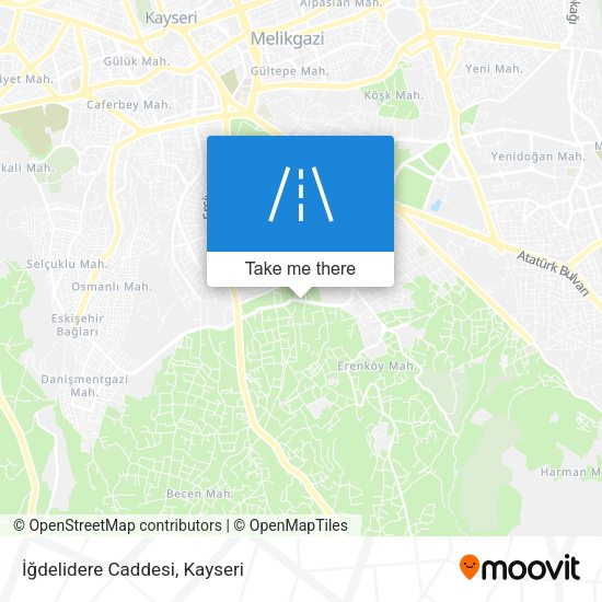 İğdelidere Caddesi map