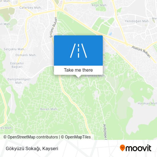 Gökyüzü Sokağı map