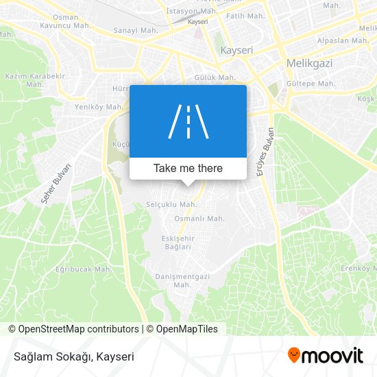 Sağlam Sokağı map