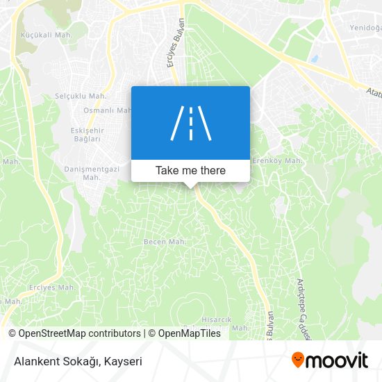 Alankent Sokağı map