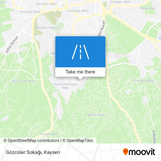 Gözcüler Sokağı map