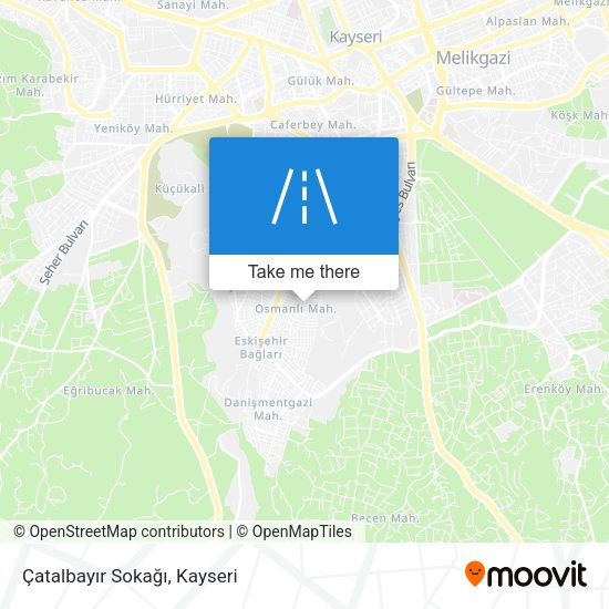 Çatalbayır Sokağı map