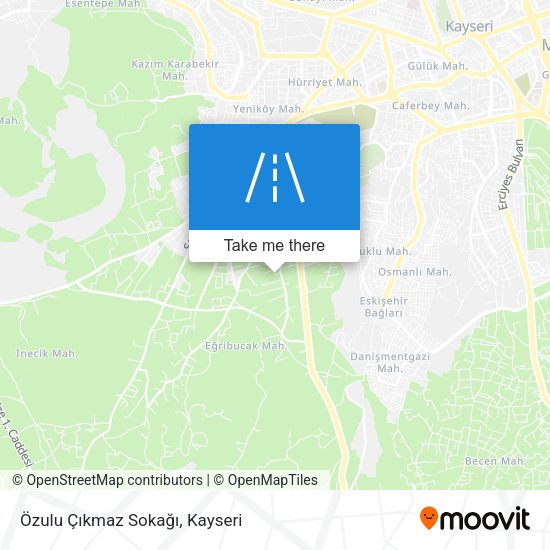 Özulu Çıkmaz Sokağı map
