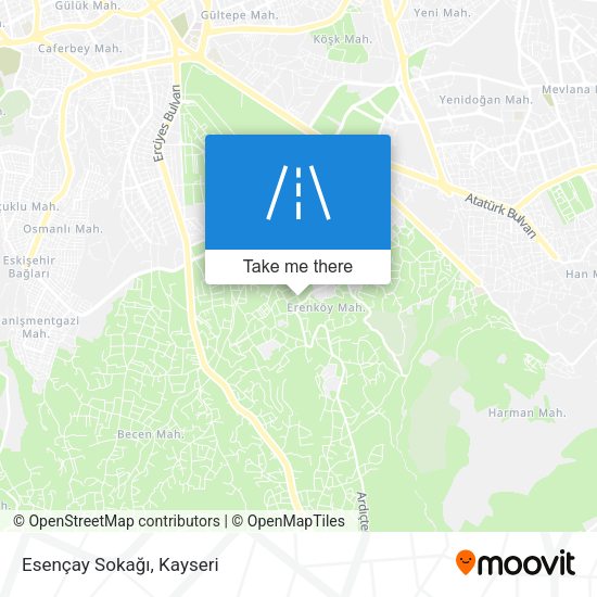 Esençay Sokağı map