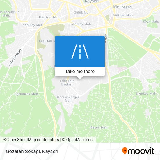 Gözalan Sokağı map