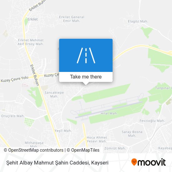 Şehit Albay Mahmut Şahin Caddesi map