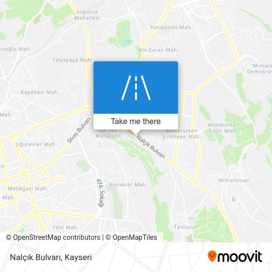 Nalçık Bulvarı map