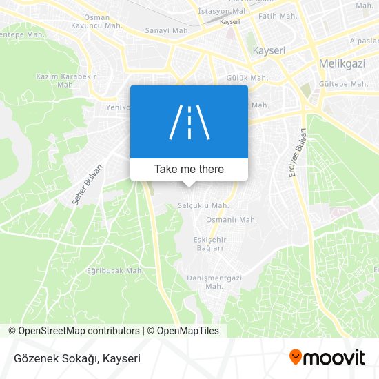 Gözenek Sokağı map