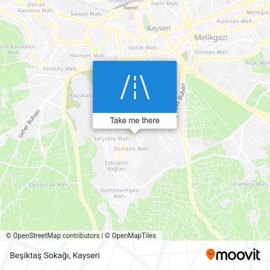 Beşiktaş Sokağı map