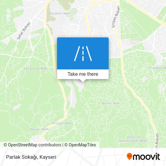 Parlak Sokağı map