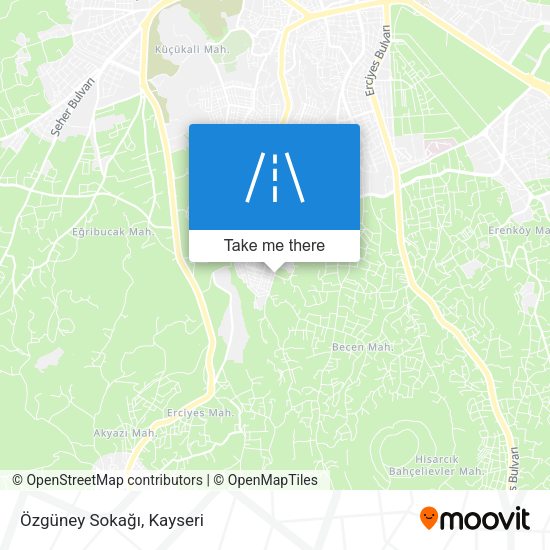 Özgüney Sokağı map