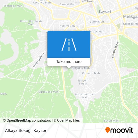 Alkaya Sokağı map