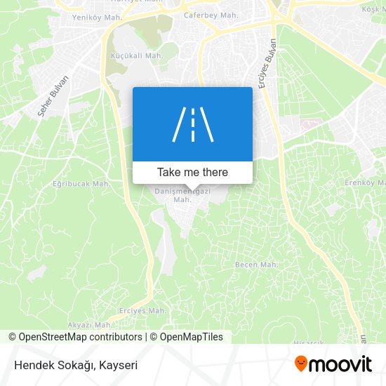 Hendek Sokağı map
