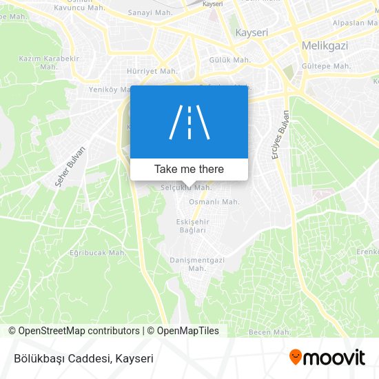 Bölükbaşı Caddesi map