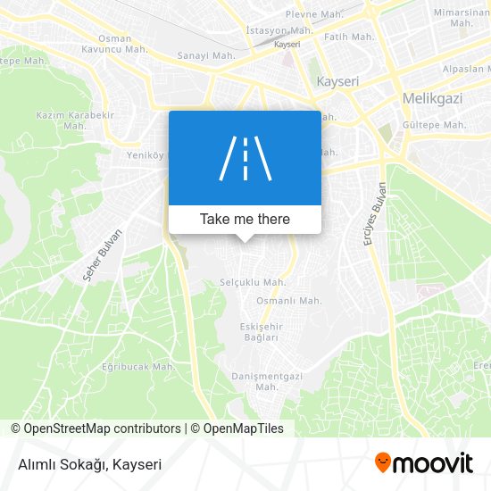 Alımlı Sokağı map