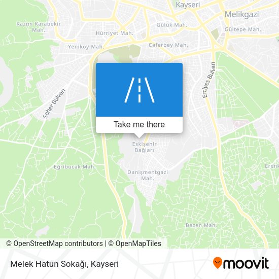 Melek Hatun Sokağı map