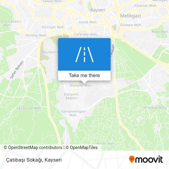 Çatıbaşı Sokağı map