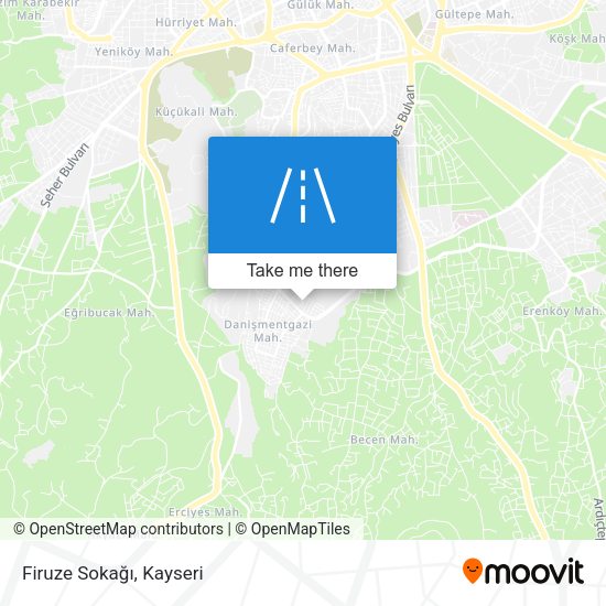 Firuze Sokağı map