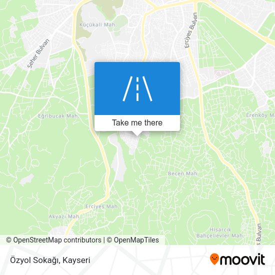 Özyol Sokağı map