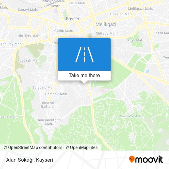 Alan Sokağı map