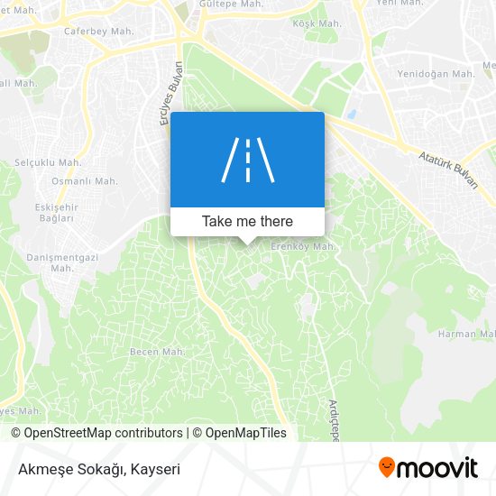 Akmeşe Sokağı map