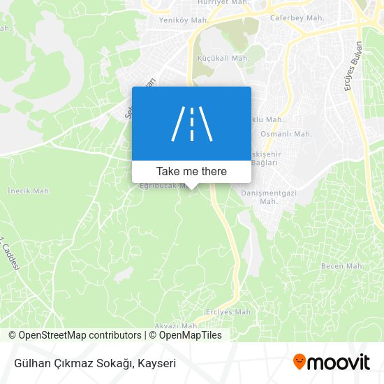 Gülhan Çıkmaz Sokağı map