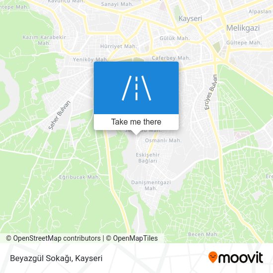 Beyazgül Sokağı map