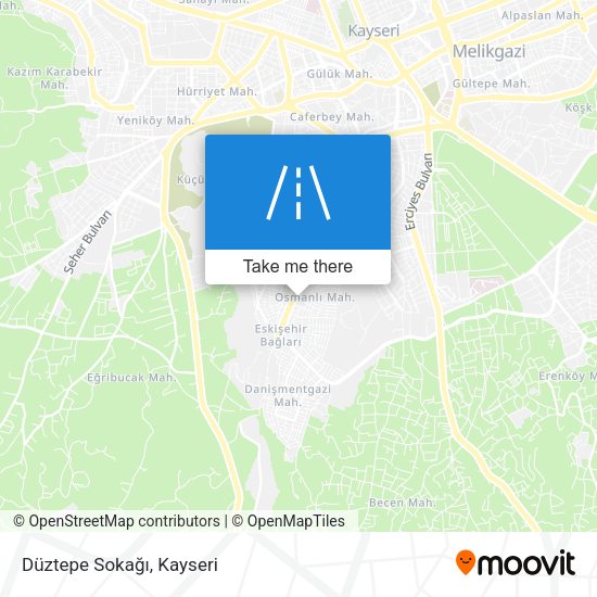 Düztepe Sokağı map