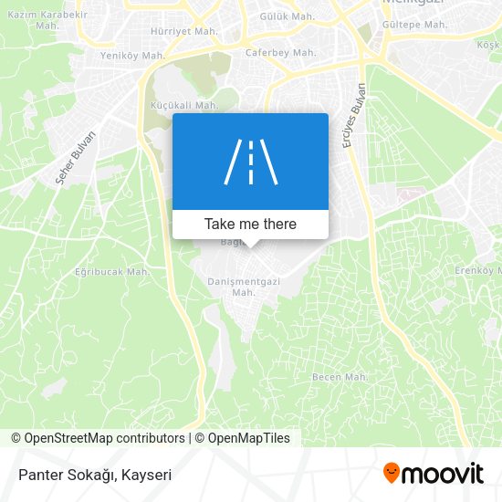 Panter Sokağı map