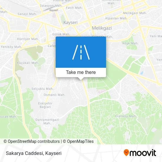 Sakarya Caddesi map