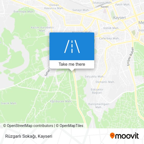 Rüzgarlı Sokağı map