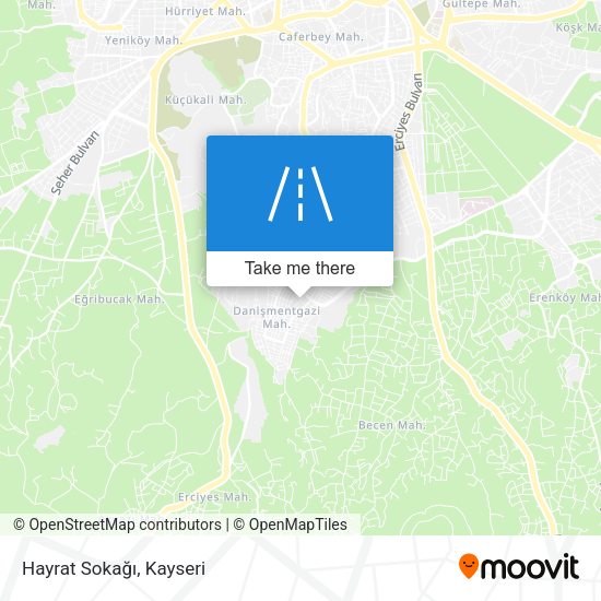 Hayrat Sokağı map