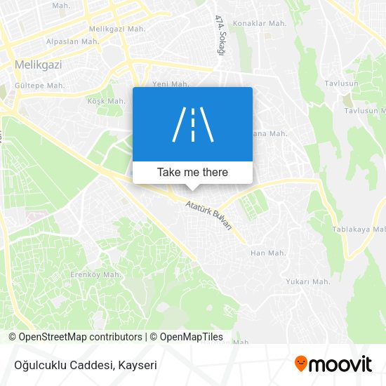 Oğulcuklu Caddesi map