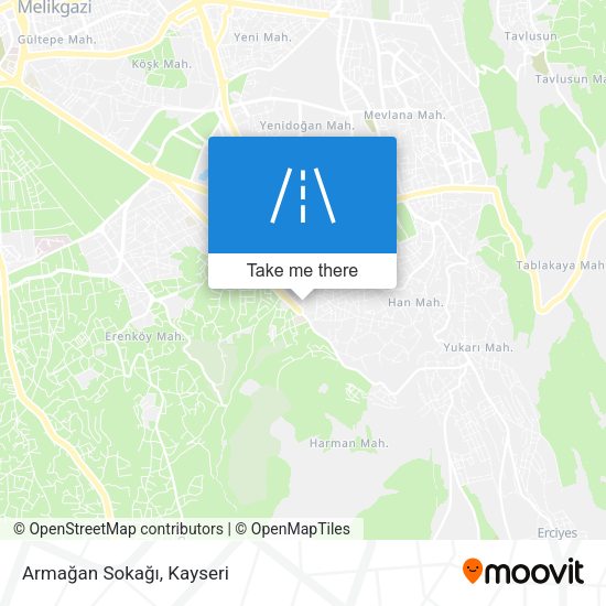 Armağan Sokağı map