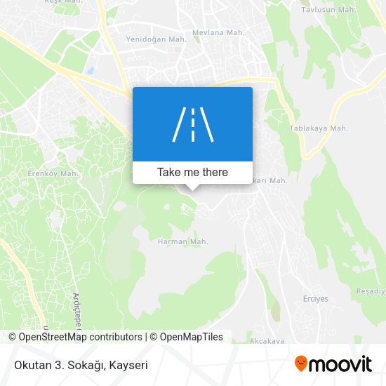 Okutan 3. Sokağı map