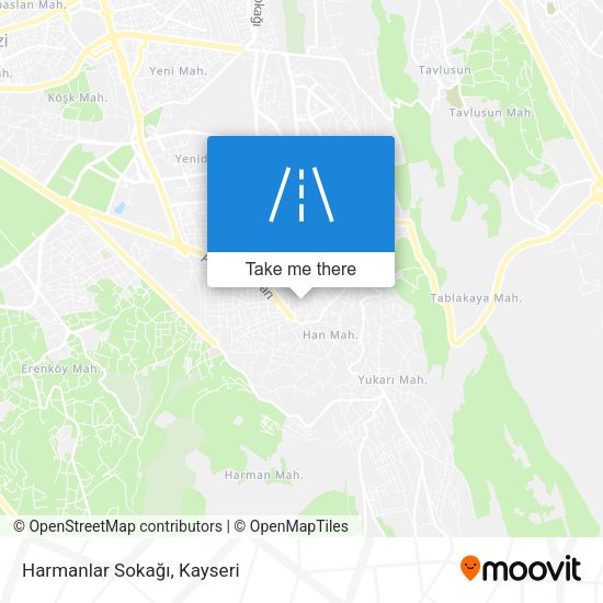 Harmanlar Sokağı map