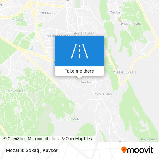 Mezarlık Sokağı map