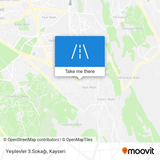 Yeşilevler 3.Sokağı map