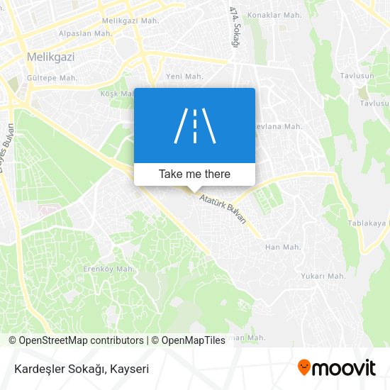 Kardeşler Sokağı map