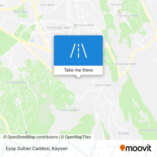 Eyüp Sultan Caddesi map