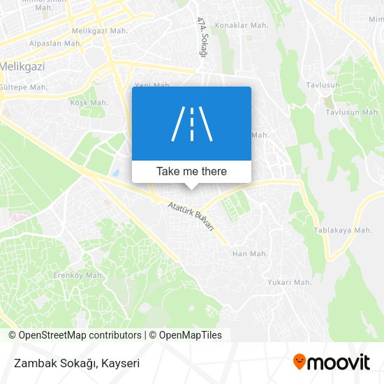 Zambak Sokağı map