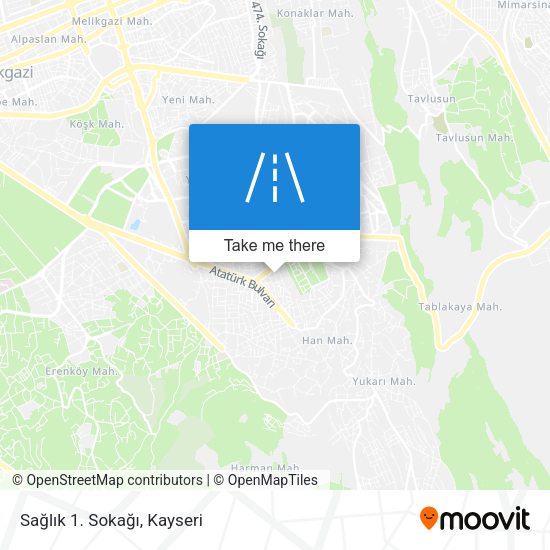 Sağlık 1. Sokağı map