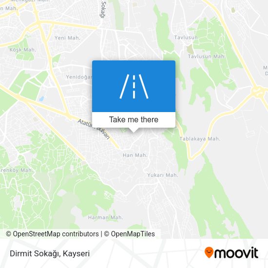 Dirmit Sokağı map