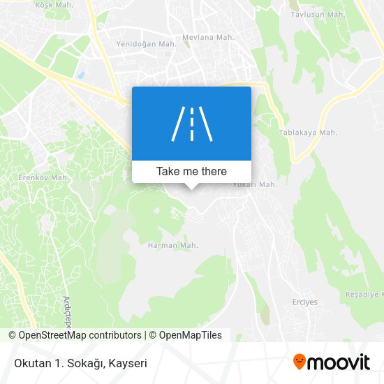 Okutan 1. Sokağı map