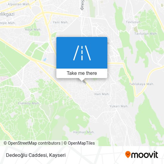 Dedeoğlu Caddesi map