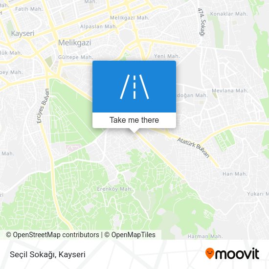 Seçil Sokağı map