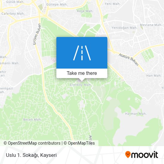Uslu 1. Sokağı map