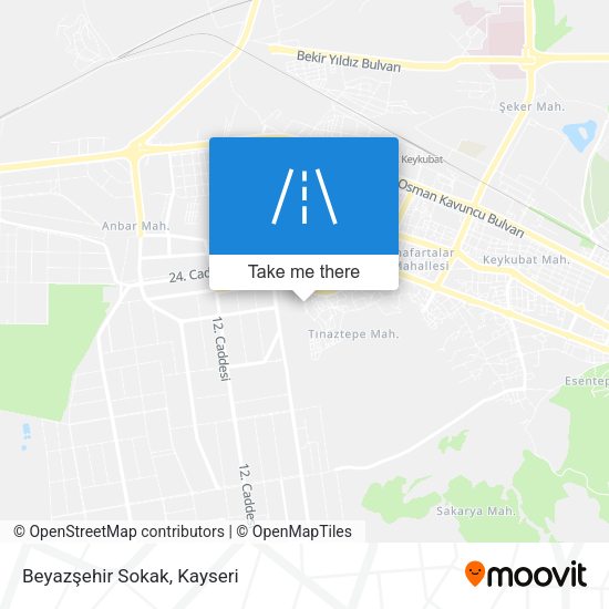 Beyazşehir Sokak map